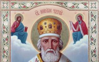 Nicholas nová ikona.  Ikony z obdobia Mikuláša II.  Zázraky Nikolaja Ugodnika