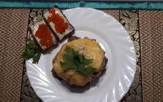 How to cook minced meat nests in the oven
